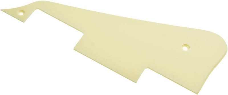 KAISH Single Cream 1 Ply LP Guitar Pickguard with Chrome Bracket for Epi Les Paul - Image 4